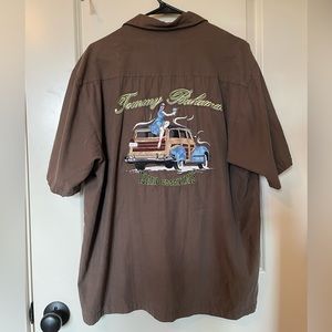 Tommy Bahama Men’s Button Down Embroidered Shirt